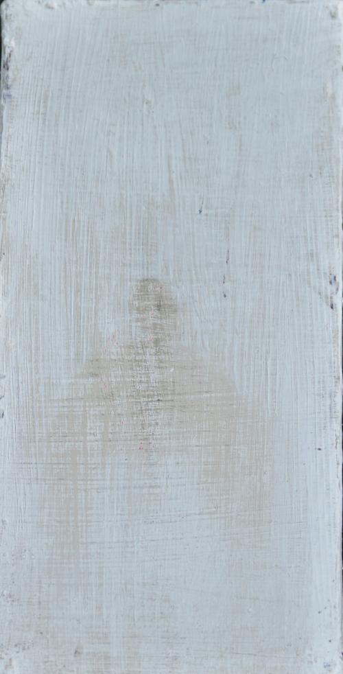자코메티그림을닮은그림,10x20cm, acrylic on canvas, 2018,